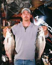 Showing two great catches